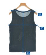 Yohji Yamamoto（ヨウジヤマモト）タンクトップ 黒 サイズ:2(S位) レディース/2200681319226