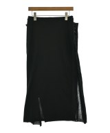 Yohji Yamamoto（ヨウジヤマモト）ひざ丈スカート 黒 サイズ:2(S位) レディース/2200683267167