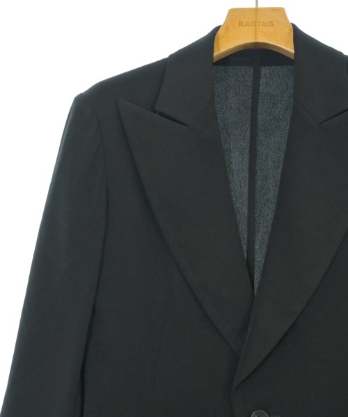 Yohji Yamamoto（ヨウジヤマモト）カジュアルジャケット 黒 サイズ:1(XS位) レディース/2200684959054