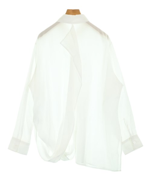 Yohji Yamamoto（ヨウジヤマモト）カジュアルシャツ 白 サイズ:1(XS位) レディース/2200679783152