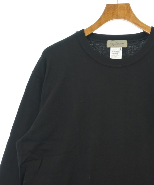 Yohji Yamamoto（ヨウジヤマモト）Tシャツ・カットソー 黒 サイズ:4(L位) メンズ/2200685318041
