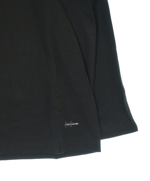 Yohji Yamamoto（ヨウジヤマモト）Tシャツ・カットソー 黒 サイズ:4(L位) メンズ/2200685318041
