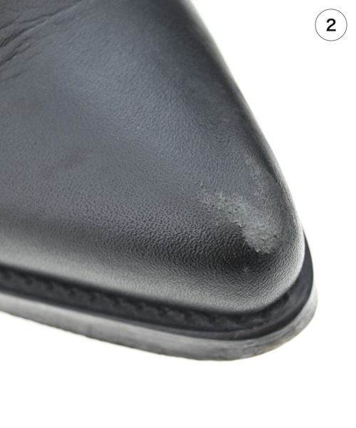 Yohji Yamamoto（ヨウジヤマモト）ブーツ 黒 サイズ:3(23.5cm位) レディース/2200685530078