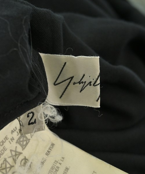 Yohji Yamamoto（ヨウジヤマモト）カジュアルシャツ 黒 サイズ:2(S位) メンズ/2200685924013