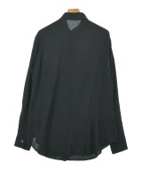 Yohji Yamamoto（ヨウジヤマモト）カジュアルシャツ 黒 サイズ:2(S位) メンズ/2200685924013