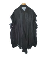 Yohji Yamamoto（ヨウジヤマモト）カジュアルシャツ 黒 サイズ:2(S位) レディース/2200685924044