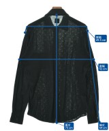 YOHJI YAMAMOTO COSTUME D'HOMME（コスチュームドオム）カジュアルシャツ 黒 サイズ:3(M位) メンズ/2200685964064