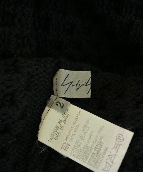 Yohji Yamamoto（ヨウジヤマモト）ニット・セーター 黒 サイズ:2(S位) レディース/2200681161191