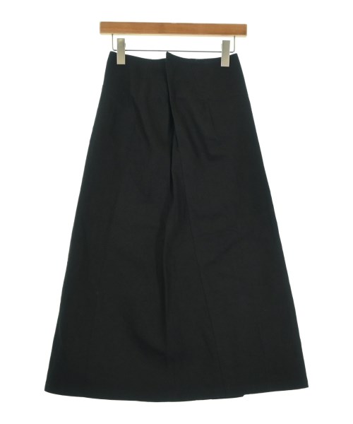 Yohji Yamamoto（ヨウジヤマモト）ロング・マキシ丈スカート 黒 サイズ:1(XS位) レディース/2200687005185