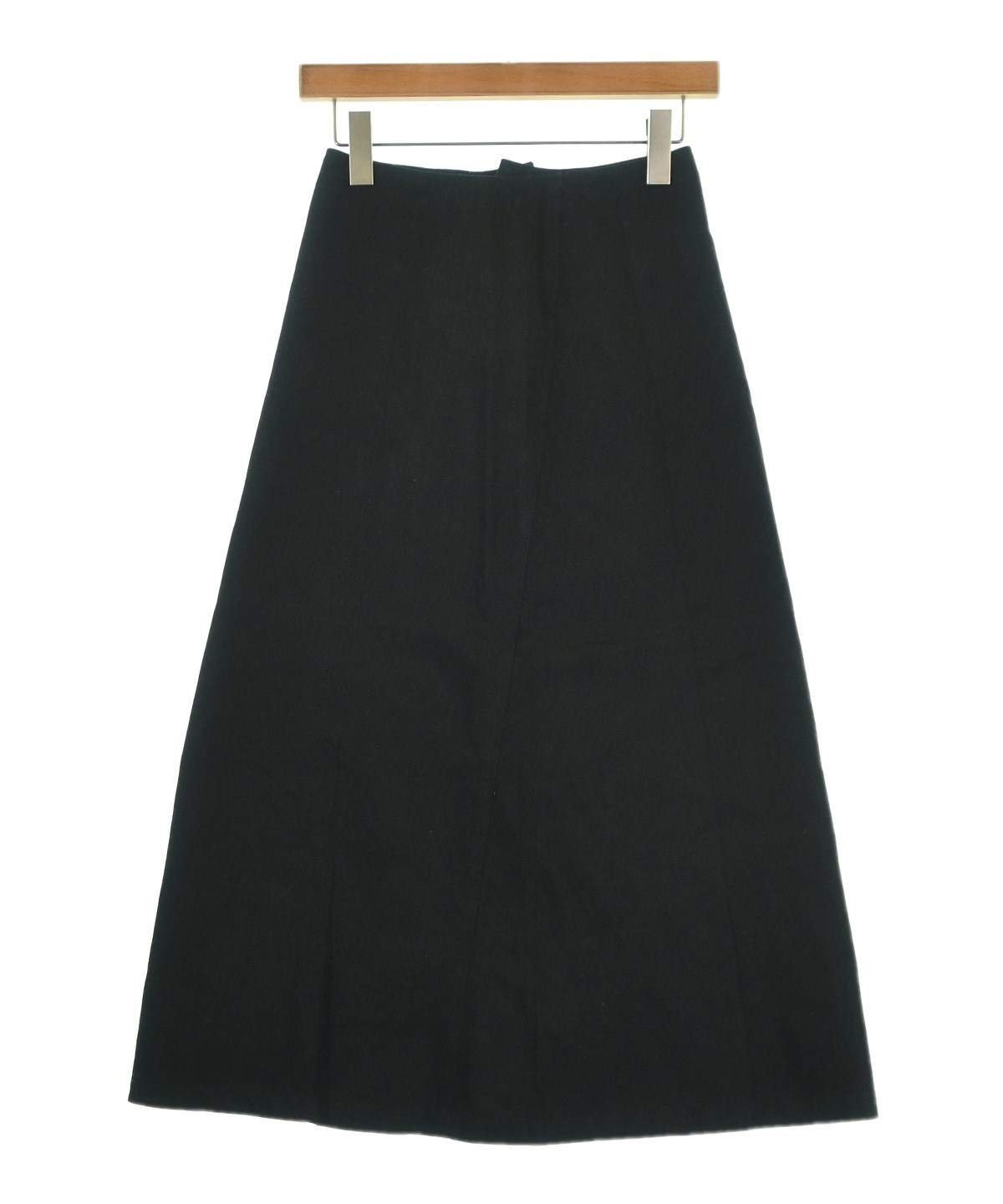 Yohji Yamamoto（ヨウジヤマモト）ロング・マキシ丈スカート 黒 サイズ