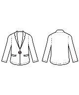 Yohji Yamamoto（ヨウジヤマモト）カジュアルジャケット 黒 サイズ:1(XS位) レディース/2200687905027