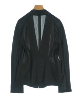 Yohji Yamamoto（ヨウジヤマモト）カジュアルジャケット 黒 サイズ:1(XS位) レディース/2200687905027