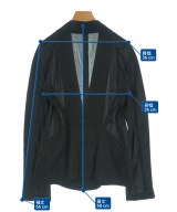 Yohji Yamamoto（ヨウジヤマモト）カジュアルジャケット 黒 サイズ:1(XS位) レディース/2200687905027