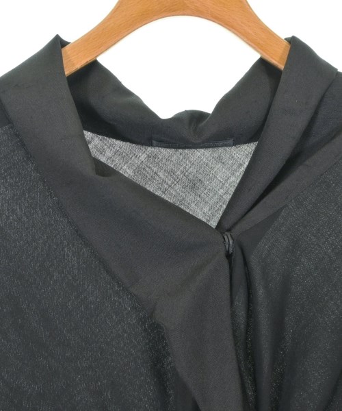 Yohji Yamamoto（ヨウジヤマモト）カジュアルシャツ 黒 サイズ:1(XS位) レディース/2200687905034