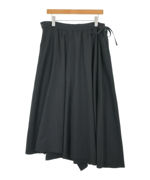 YOHJI YAMAMOTO(ヨウジヤマモト)ロング・マキシ丈スカート 黒 サイズ:1(XS位)/2200687905058