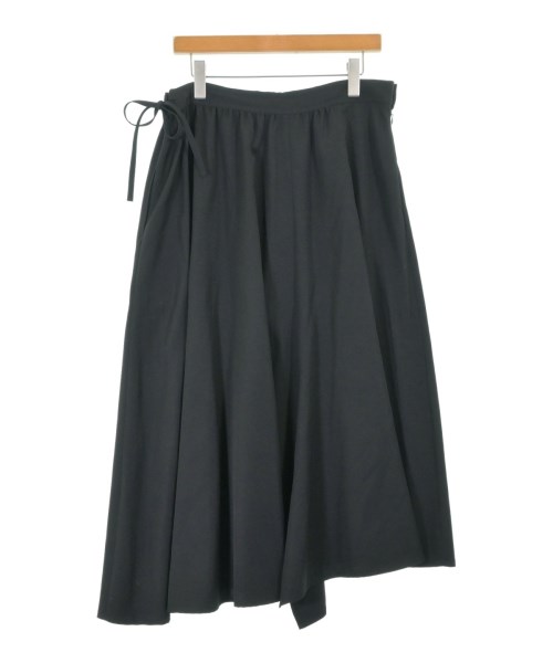 Yohji Yamamoto（ヨウジヤマモト）ロング・マキシ丈スカート 黒 サイズ:1(XS位) レディース/2200687905058