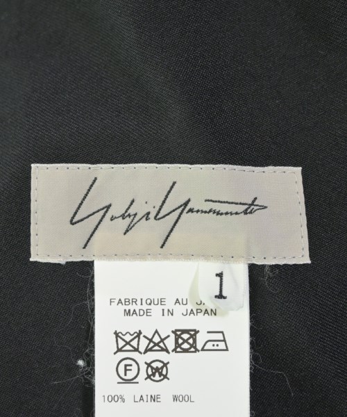 Yohji Yamamoto（ヨウジヤマモト）ロング・マキシ丈スカート 黒 サイズ:1(XS位) レディース/2200687905058
