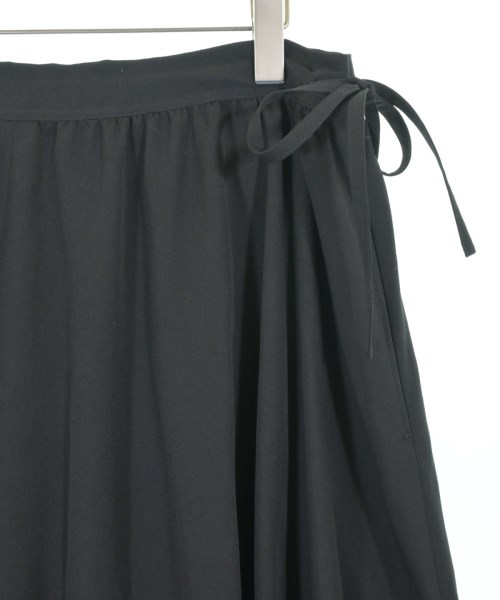 Yohji Yamamoto（ヨウジヤマモト）ロング・マキシ丈スカート 黒 サイズ:1(XS位) レディース/2200687905058