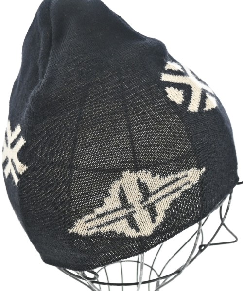 Yohji Yamamoto（ヨウジヤマモト）ニットキャップ・ビーニー 黒 サイズ:- レディース/2200687905065