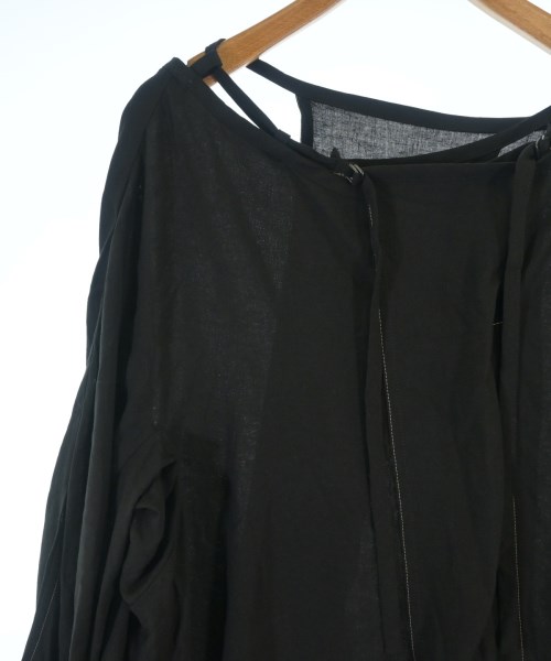 Yohji Yamamoto（ヨウジヤマモト）ワンピース 黒 サイズ:1(XS位) レディース/2200688682019