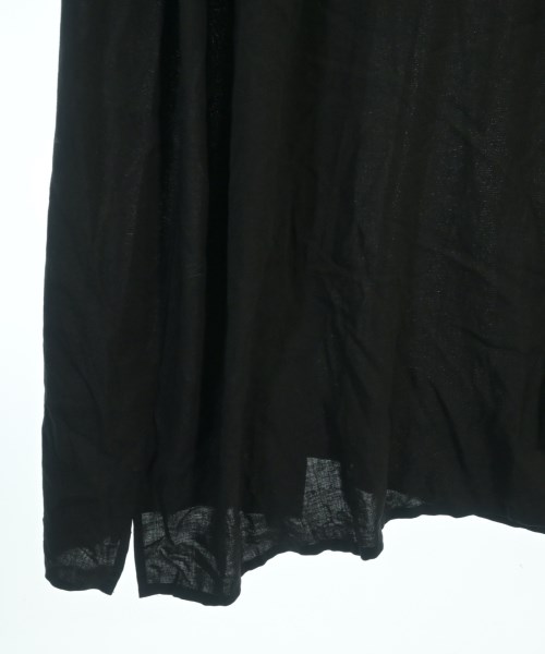 Yohji Yamamoto（ヨウジヤマモト）ワンピース 黒 サイズ:1(XS位) レディース/2200688682019