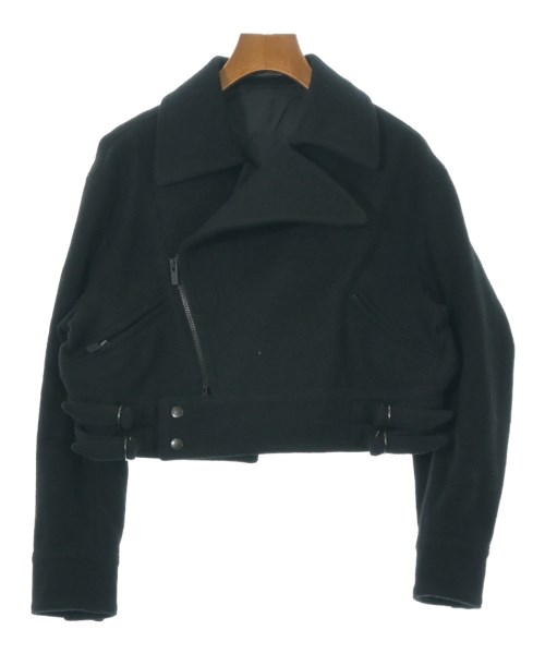 YOHJI YAMAMOTO(ヨウジヤマモト)ライダース 黒 サイズ:1(XS位)/2200686281030
