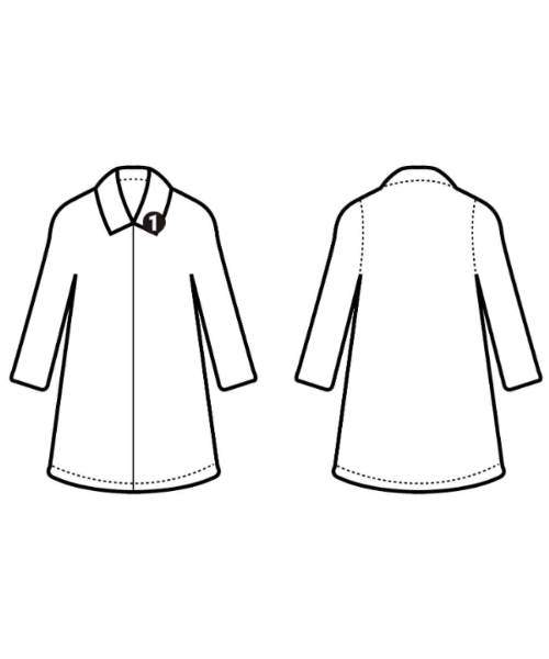 Yohji Yamamoto（ヨウジヤマモト）コート 黒 サイズ:2(S位) レディース/2200690064018