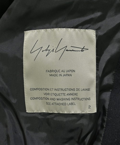 Yohji Yamamoto（ヨウジヤマモト）コート 黒 サイズ:2(S位) レディース/2200690064018
