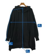 REGULATION Yohji Yamamoto（レギュレーションヨウジヤマモト）パーカー 黒 サイズ:2(S位) メンズ/2200691600024