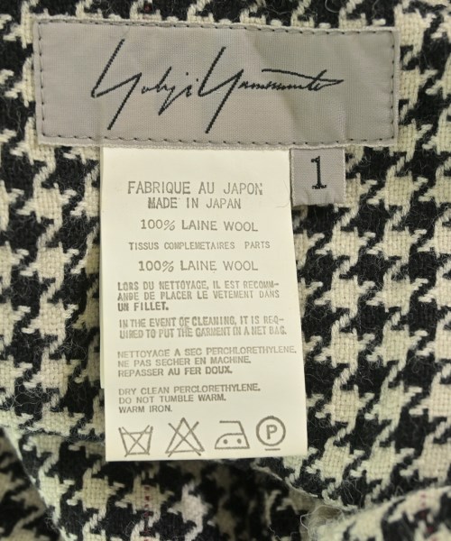 Yohji Yamamoto（ヨウジヤマモト）ワンピース 黒 サイズ:1(XS位) レディース/2200691639017