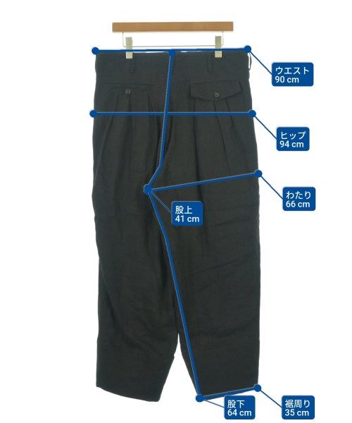 yohji yamamoto POUR HOMME（ヨウジヤマモトプールオム）その他 黒 サイズ:2(S位) メンズ/2200635130068