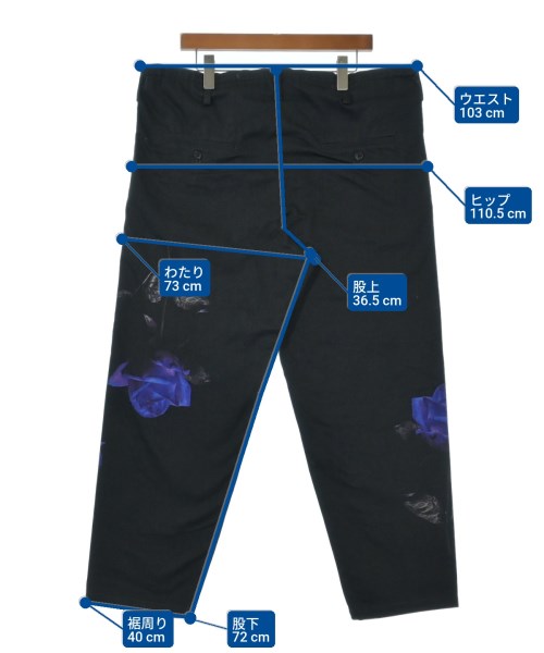 yohji yamamoto POUR HOMME（ヨウジヤマモトプールオム）その他 黒 サイズ:1(XS位) メンズ/2200623630082