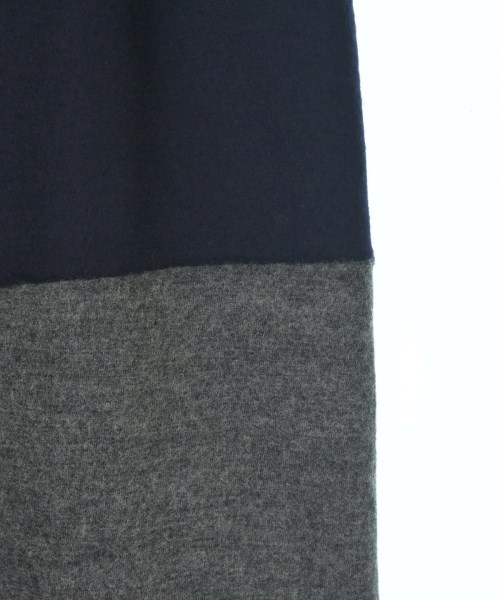 Yohji Yamamoto（ヨウジヤマモト）ひざ丈スカート 紺 サイズ:2(S位) レディース/2200635676184