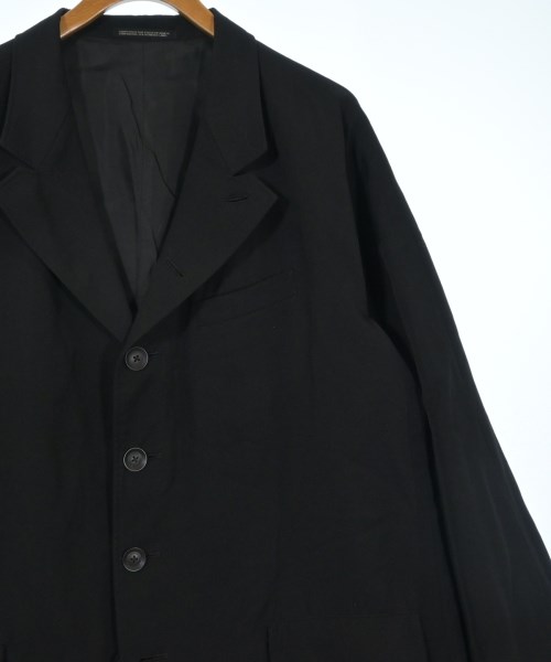 yohji yamamoto POUR HOMME（ヨウジヤマモトプールオム）カジュアルジャケット 黒 サイズ:2(S位) メンズ/2200636792012