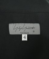 yohji yamamoto POUR HOMME（ヨウジヤマモトプールオム）カジュアルシャツ 黒 サイズ:4(L位) メンズ/2200637793025