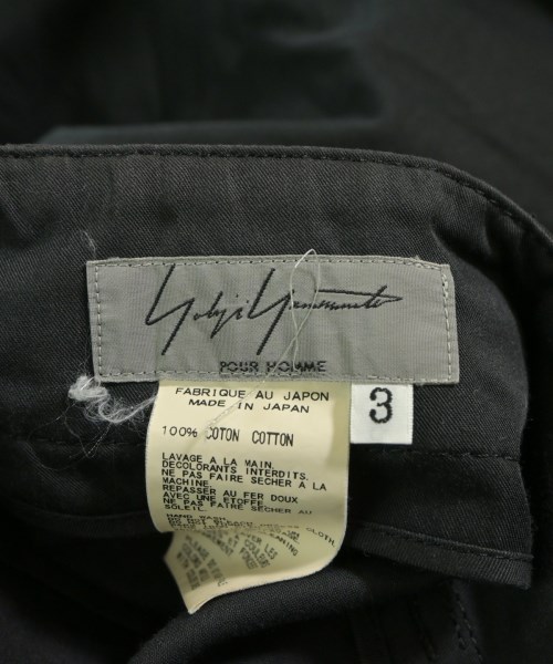 yohji yamamoto POUR HOMME（ヨウジヤマモトプールオム）その他 黒 サイズ:3(M位) メンズ/2200623679029