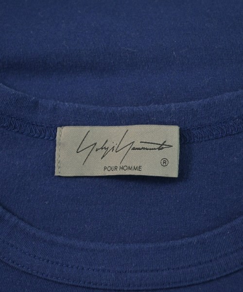 yohji yamamoto POUR HOMME（ヨウジヤマモトプールオム）Tシャツ・カットソー 紺 サイズ:3(M位) メンズ/2200636391161
