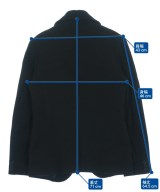 yohji yamamoto POUR HOMME（ヨウジヤマモトプールオム）カジュアルジャケット 黒 サイズ:2(S位) メンズ/2200638103014