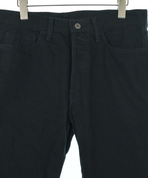 Yohji Yamamoto（ヨウジヤマモト）デニムパンツ 黒 サイズ:34(XL位) メンズ/2200639813172
