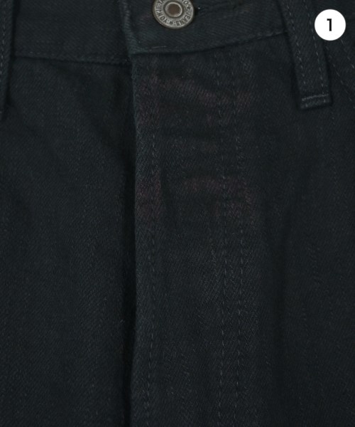 Yohji Yamamoto（ヨウジヤマモト）デニムパンツ 黒 サイズ:34(XL位) メンズ/2200639813172