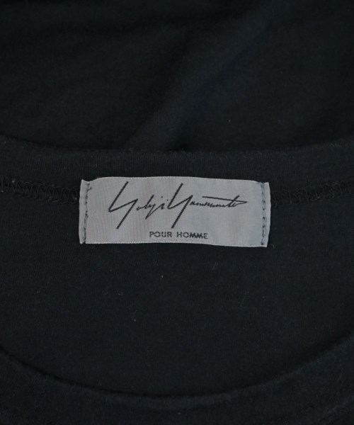 yohji yamamoto POUR HOMME（ヨウジヤマモトプールオム）Tシャツ・カットソー 黒 サイズ:3(M位) メンズ/2200640972073