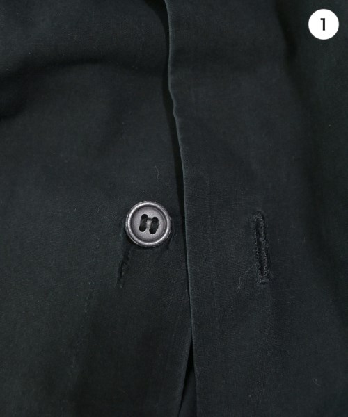 yohji yamamoto POUR HOMME（ヨウジヤマモトプールオム）カジュアルシャツ 黒 サイズ:3(M位) メンズ/2200640972097