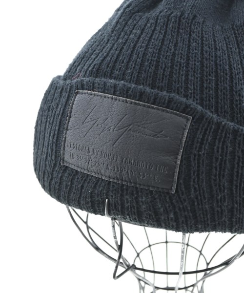 yohji yamamoto POUR HOMME（ヨウジヤマモトプールオム）ニットキャップ・ビーニー 黒 サイズ:- メンズ/2200640972110