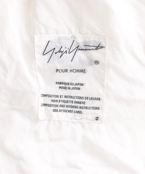 yohji yamamoto POUR HOMME（ヨウジヤマモトプールオム）その他 白 サイズ:2(S位) メンズ/2200641442049