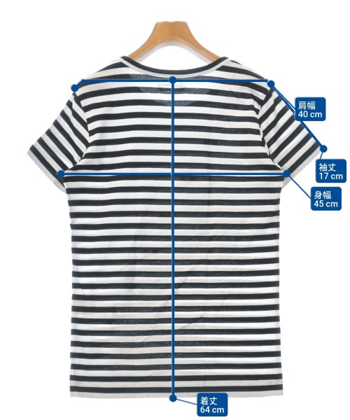 Yohji Yamamoto（ヨウジヤマモト）Tシャツ・カットソー 黒 サイズ:2(S位) レディース/2200641728020