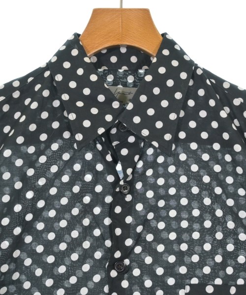 yohji yamamoto POUR HOMME（ヨウジヤマモトプールオム）カジュアルシャツ 黒 サイズ:2(S位) メンズ/2200630140048