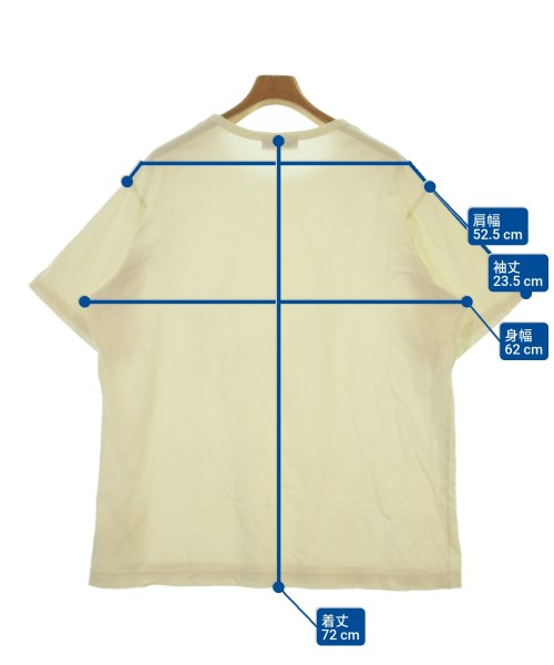 yohji yamamoto POUR HOMME（ヨウジヤマモトプールオム）Tシャツ・カットソー 白 サイズ:3(M位) メンズ/2200642293039