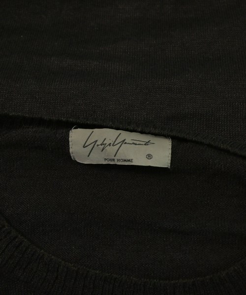 yohji yamamoto POUR HOMME（ヨウジヤマモトプールオム）ニット・セーター 黒 サイズ:3(M位) メンズ/2200642628015