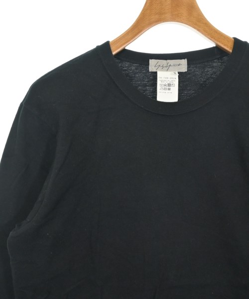 Yohji Yamamoto（ヨウジヤマモト）Tシャツ・カットソー 黒 サイズ:2(S位) メンズ/2200643194090