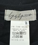 Yohji Yamamoto（ヨウジヤマモト）Tシャツ・カットソー 黒 サイズ:2(S位) メンズ/2200643194090